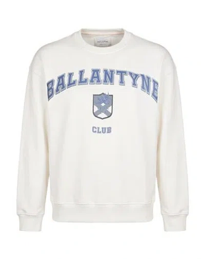 Ballantyne Woman Sweatshirt Ivory Size Xs Cotton In White