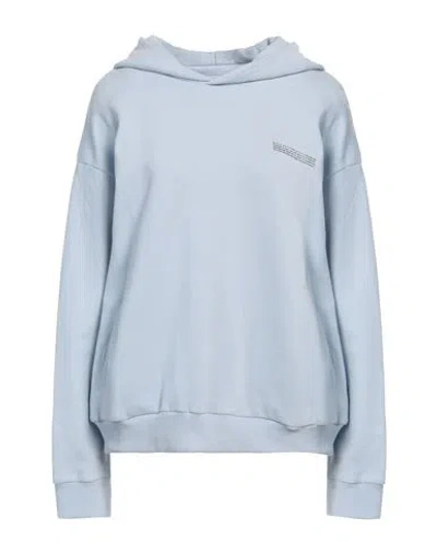 Ballantyne Woman Sweatshirt Sky Blue Size S Cotton
