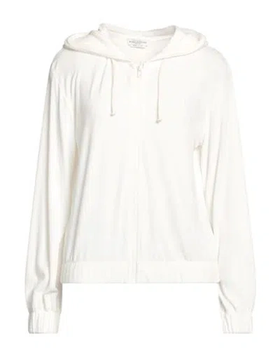 Ballantyne Woman Sweatshirt White Size Xs Viscose, Polyamide