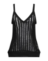 Ballantyne Woman Top Black Size 10 Cotton