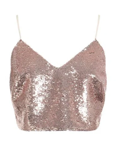 Ballantyne Woman Top Bronze Size 4 Polyester In Pattern