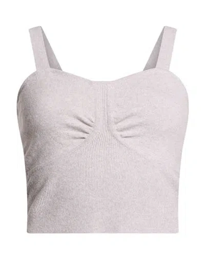 Ballantyne Woman Top Grey Size 2 Wool In Purple