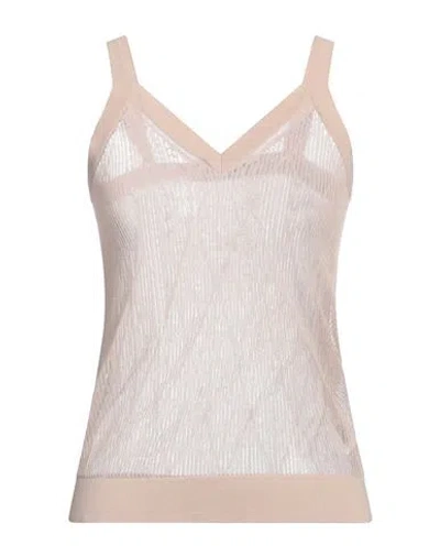 Ballantyne Woman Top Sand Size 8 Cotton In Beige
