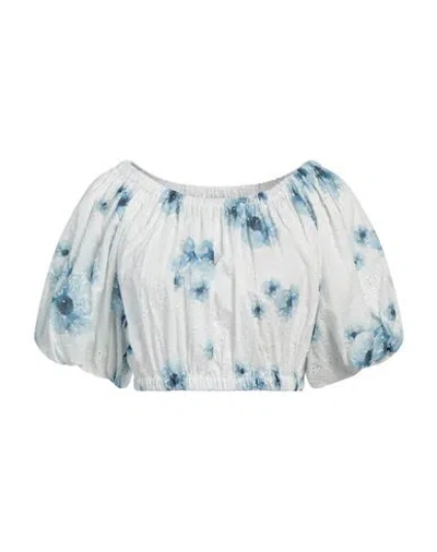 Ballantyne Woman Top White Size 8 Cotton