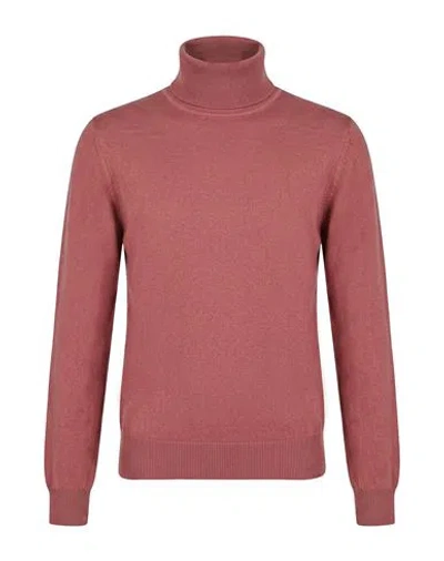 Ballantyne Woman Turtleneck Magenta Size 8 Cashmere In Multi