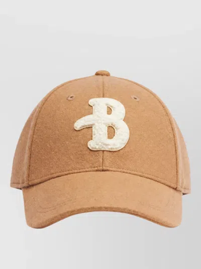 Ballantyne Wool Baseball Cap In Brown