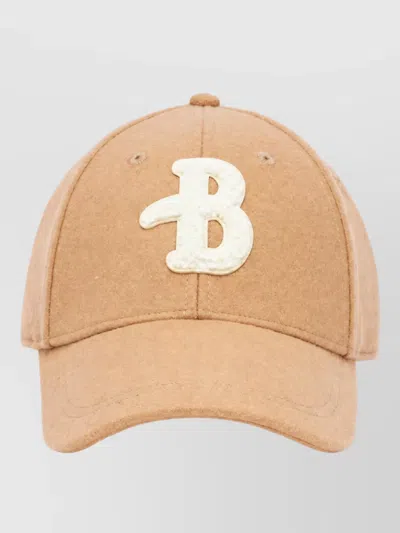 Ballantyne Wool Baseball Cap In Brown