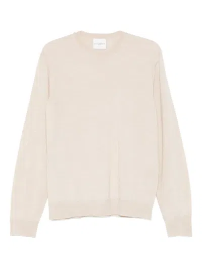 Ballantyne Wool Jumper In Neutral