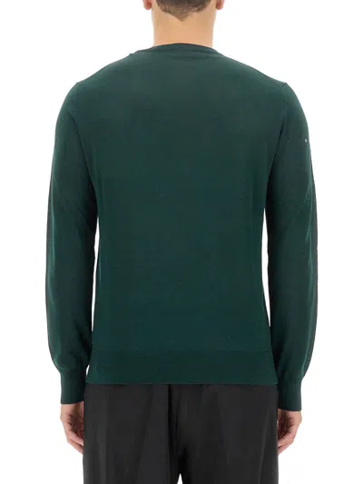 Ballantyne Wool Pullover In Green