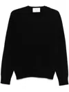 Ballantyne Wool Sweater In 黑色