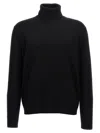 Ballantyne Wool Turtleneck Sweater Sweaters And Cardigans Black In Black
