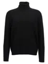 Ballantyne Wool Turtleneck Sweater Sweaters And Cardigans Black In Black
