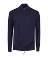 Ballantyne Zip-up Knit Cardigan