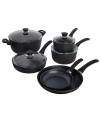 BALLARINI AREZZO ALUMINUM 10 PIECE COOKWARE SET