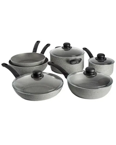 Ballarini Asti By Henckels 10pc Aluminum Nonstick Cookware Set In Brown