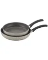 BALLARINI BALLARINI PARMA 2PC FORGED ALUMINUM NONSTICK FRY PAN SET