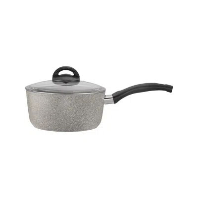 Ballarini Parma By Henckels Forged Aluminun Nonstick Saucepan With Lid, Made In Italy In Gray