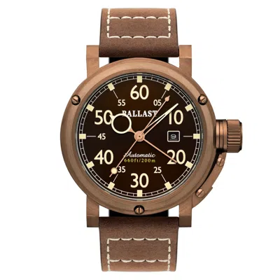 Pre-owned Ballast Holand 47mm Men's Automatic Wristwatch Limited Edition Of 600 - New/rare