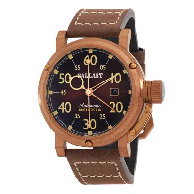 Ballast Holland Beige Dial Men's Watch Bl-3150-03 In Brown