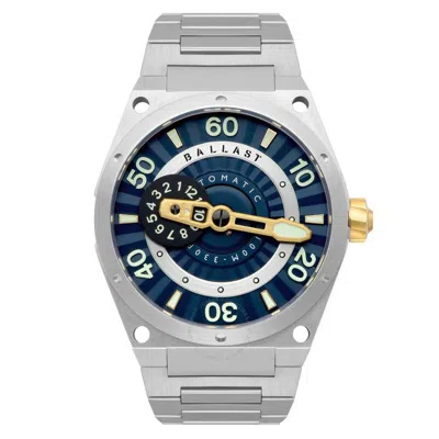 Ballast Valiant Blue Dial Men's Watch Bl-3147-22 In White