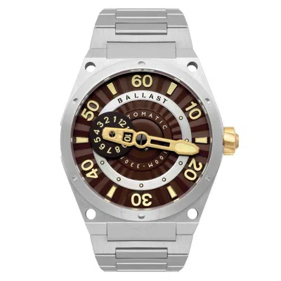 Ballast Valiant Brown Dial Men's Watch Bl-3147-44 In Metallic