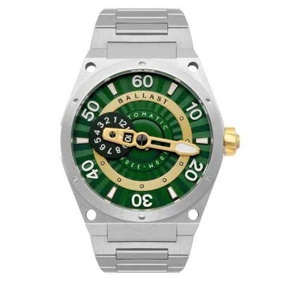 Ballast Valiant Green Dial Men's Watch Bl-3147-33 In White