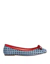 Ballerette Ballet Flats In Blue