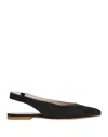 Ballerette Ballet Flats In Black
