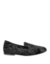 Ballerina Woman Loafers Black Size 6 Textile Fibers