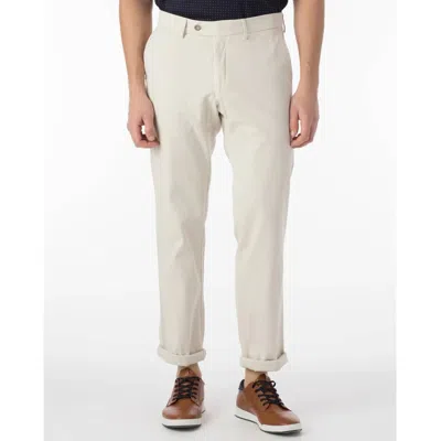 Ballin Mansfield Perma Pima Twill Khaki Pants In Bone In White
