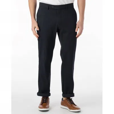 Ballin Perma Color Pima Twill Khaki Pants - Atwater Modern Fit In Navy In Black