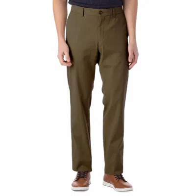 Ballin Pima Twill True Khaki Pants - Mansfield Relaxed Fit In Olive In Brown