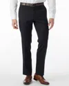 Ballin Super 120's Comfort "eze" Gabardine 100% Wool Pant In Navy