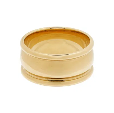 Ballinger Women's Gold Chunky Barrel Ring