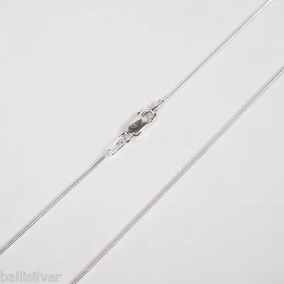 Pre-owned Ballisilver 40pcs 16" 18" 20" Sterling Silver 925 Medium Thick Snake 025 Chain Necklaces Lot In Deep Sky Blue