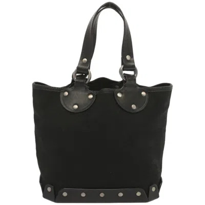 Pre-owned Bally - Canvas Handbag () In Black