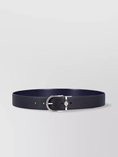 Bally 35 Hanky Textured Finish Belt In Black