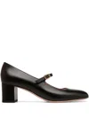 Bally Decollete Square-toe Mary Jane Pumps In Black