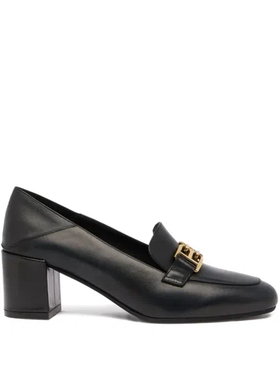 Bally 50mm Daily Emblem B-chain Pumps In Black