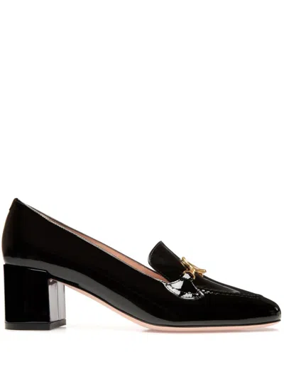 Bally 50mm Emblem Pumps In Black