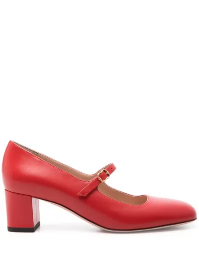 Bally 50mm Leather Pumps In Red