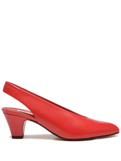 Bally 55mm Alva Pumps In Red