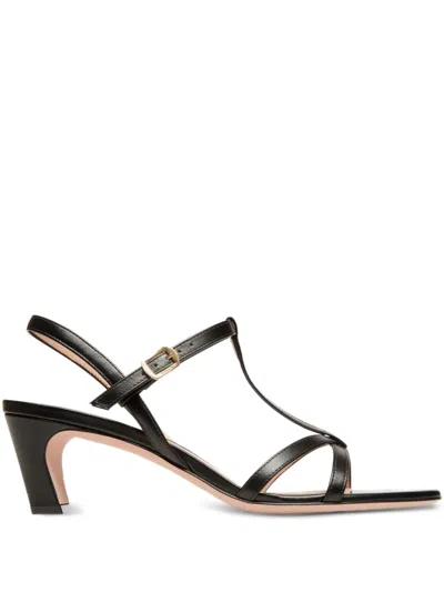 Bally 55mm Sylt Leather Sandals In Black