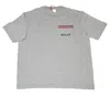 Bally 6233730 Men's Grey 100% Cotton Pocket T-shirt In Grey