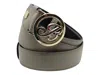 Bally 6240503 Bettyan Women's Gray Grained Leather Belt In Grey