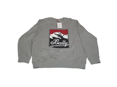 Bally 6301179 Grey Mountain Graphic Sweatshirt