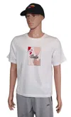 Bally 6301239 Unisex White 100% Cotton Logo T-shirt In White