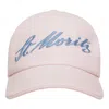 Bally 6302909 Reinette Pink St Moritz Baseball Cap In Pink