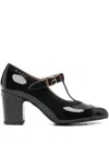 Bally 75mm Eclayr T-strap Pumps In Black