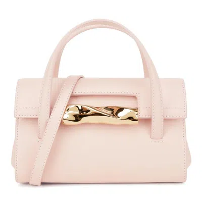 Bally Woman Handbag Pink Size - Leather In Brown